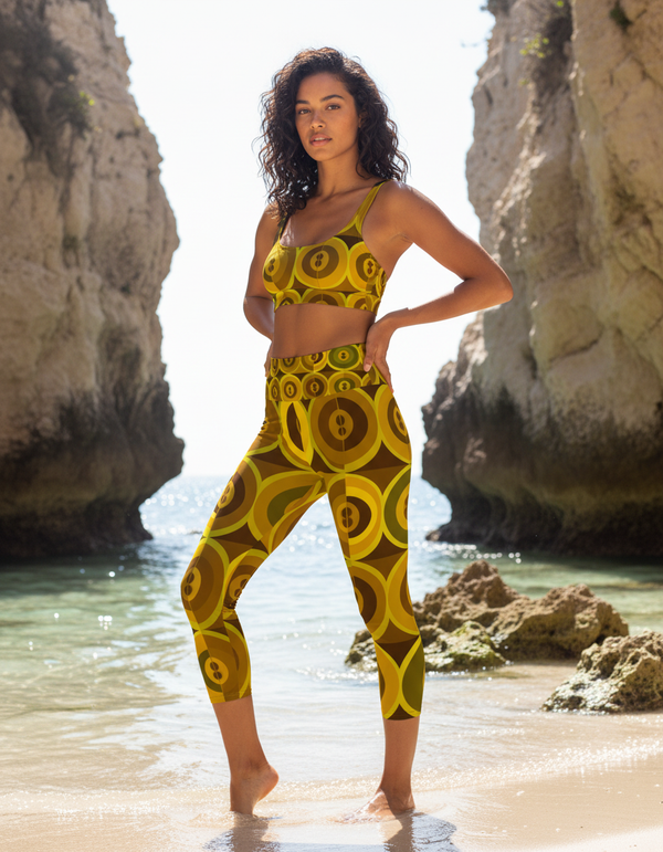 Elysium Capri Yoga Leggings bikini — Dripper
