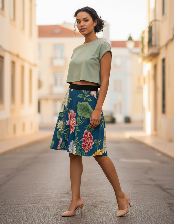 Chinese Collection skater skirts
