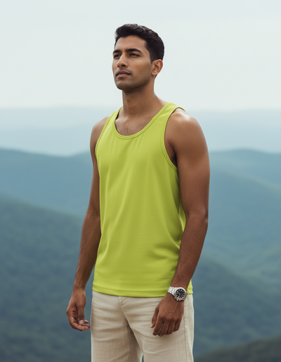Men's Lime Tank Top tank top
