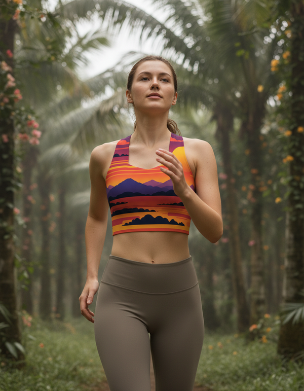 Spectrum longline sports bras