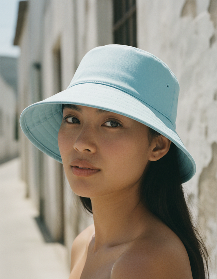 Arctic Blue Bucket Hat Bucket Hat — Dripper