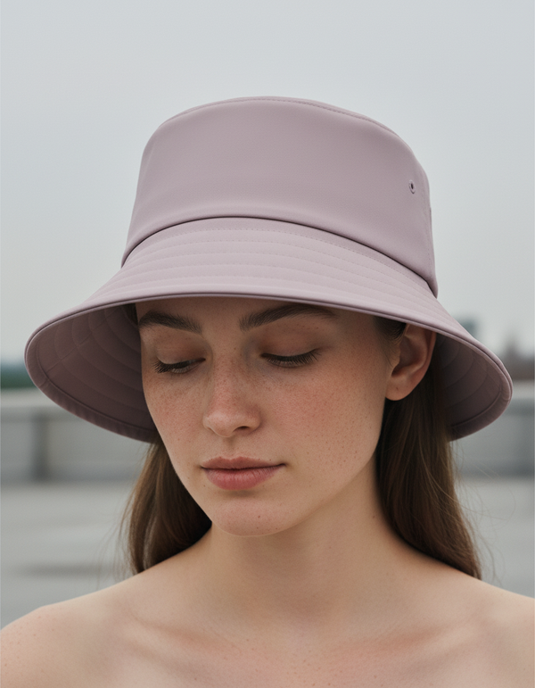 Bucket Hat in Burnished Lilac