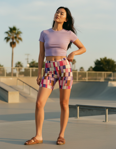 Amber Haze Spectrum Short Shorts short shorts