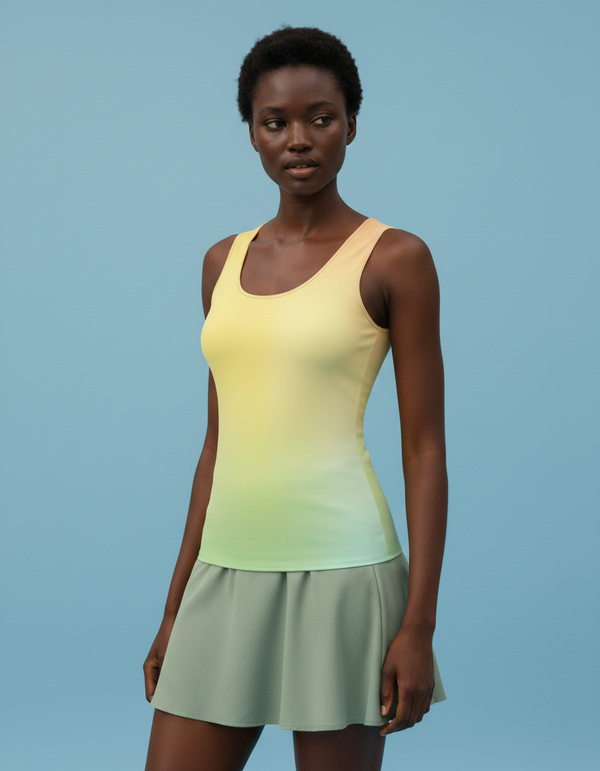 Tank Top in Angora Prism