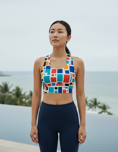 Zest Longline Sports Bra longline sports bra