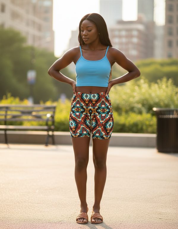 Southwestern Collection women's short shorts
