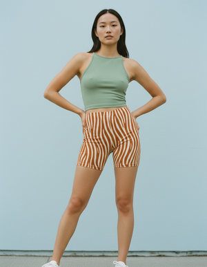 Women's Zebra Patterns Short Shorts