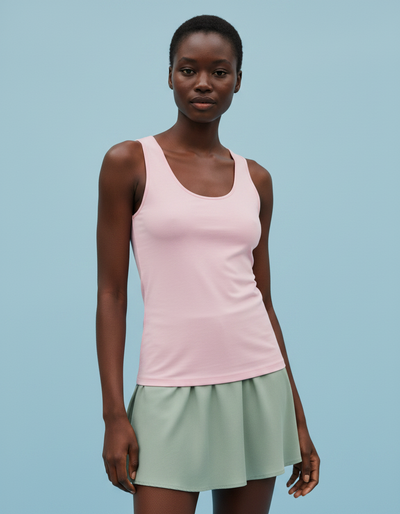 Women's Baby Pink Tank Top tank top