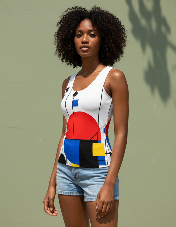 Zwart Tank Top bikini — Dripper
