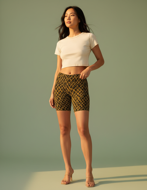 Women's Yagasuri Short Shorts