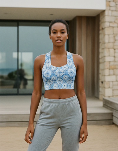 Algarve Longline Sports Bra longline sports bra