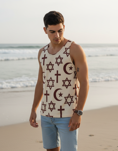 Men's Amaranth Halo Tank Top tank top