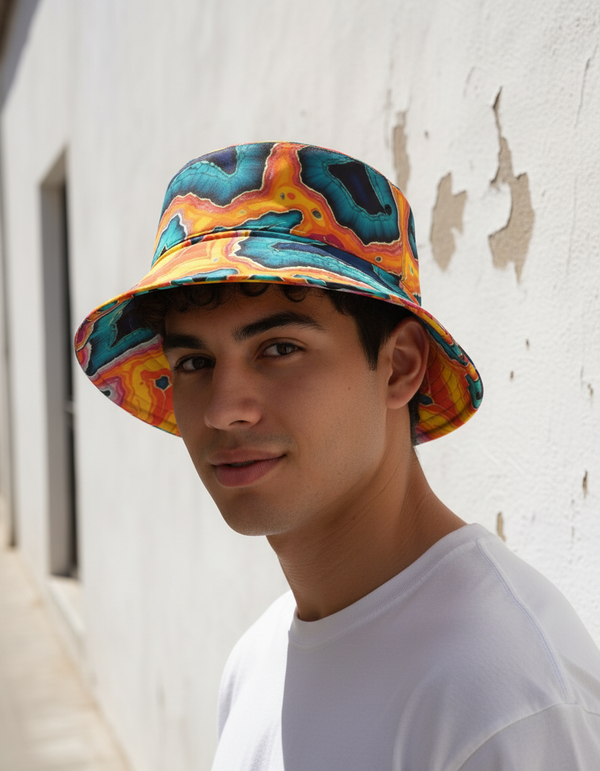 Mystic Aura Opal Bucket Hat