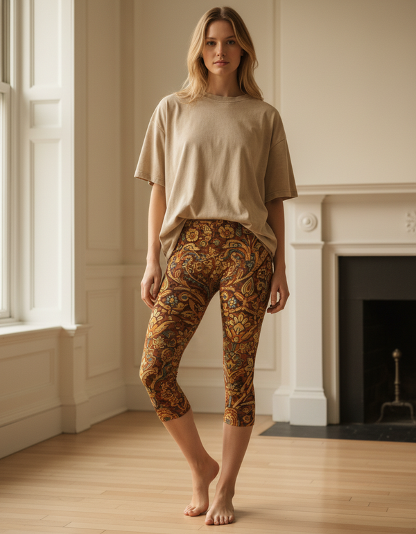Kavya Capri Leggings Capri Leggings — Dripper