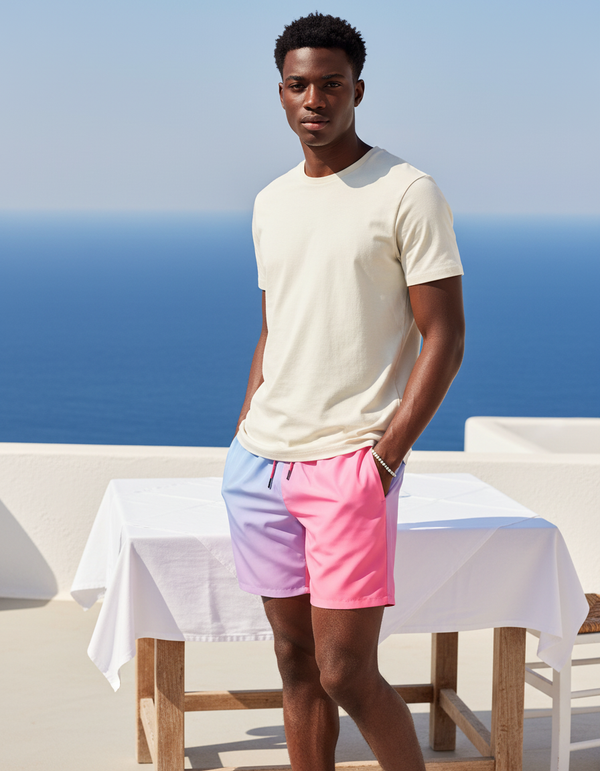 Aura Gradient men's swim trunks