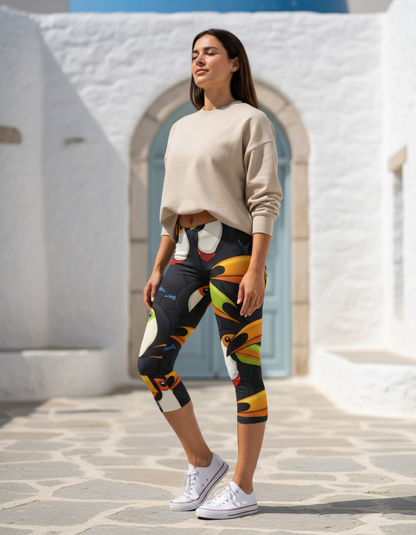Tropique Capri Leggings Capri Leggings — Dripper