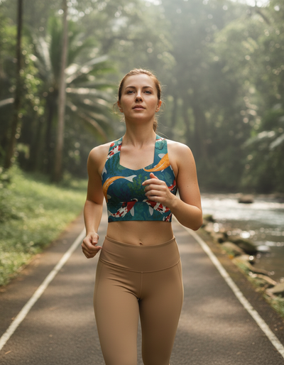 Ripple Longline Sports Bra longline sports bra