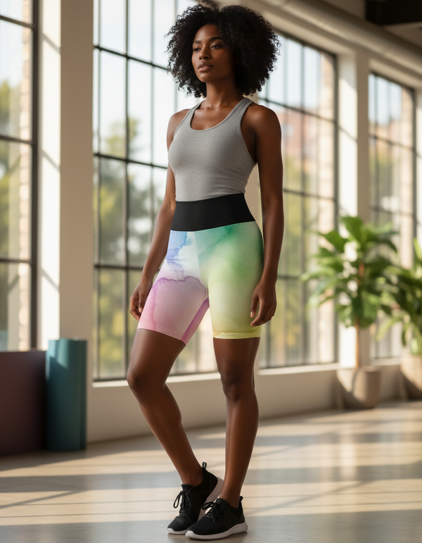 Cascade Yoga Shorts bikini — Dripper