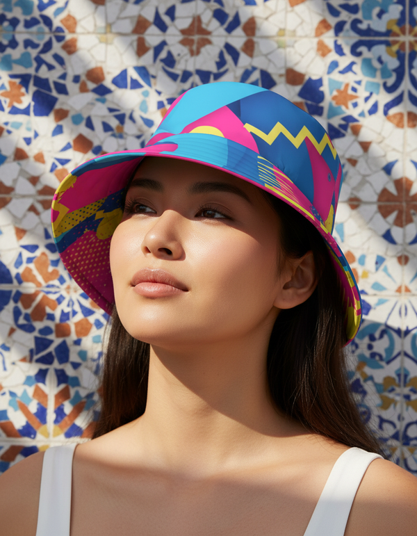 Memphis Collection bucket hats