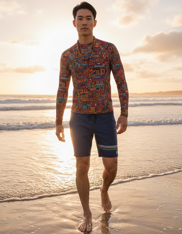 Solstice Rash Guard bikini — Dripper