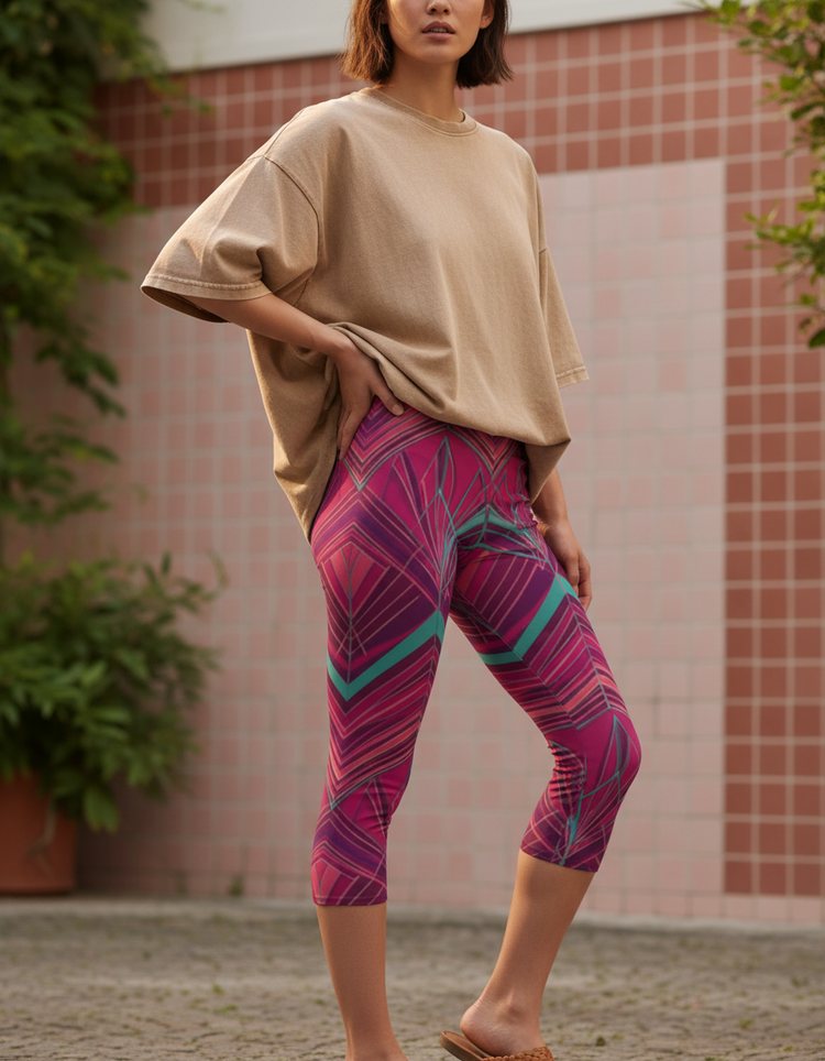 Gatsby capri leggings