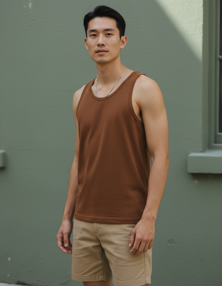 Chestnut Tank Top Men's Tank Top — Dripper