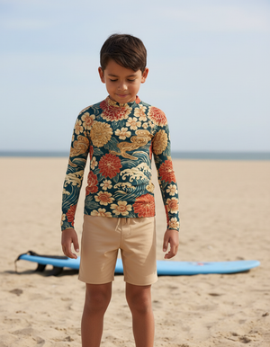 Angora Edo Kids Rash Guard Kids Rash Guard — Dripper