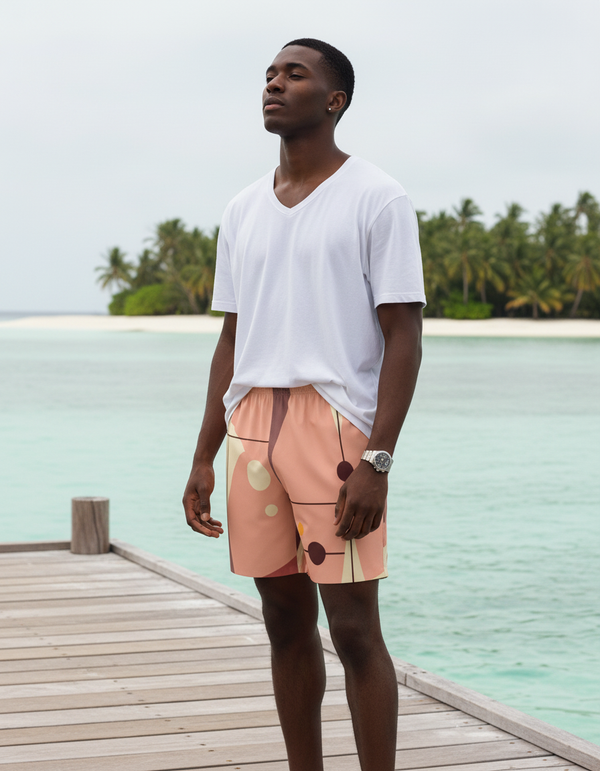 Men's Mid-Century Modern Swim Trunks