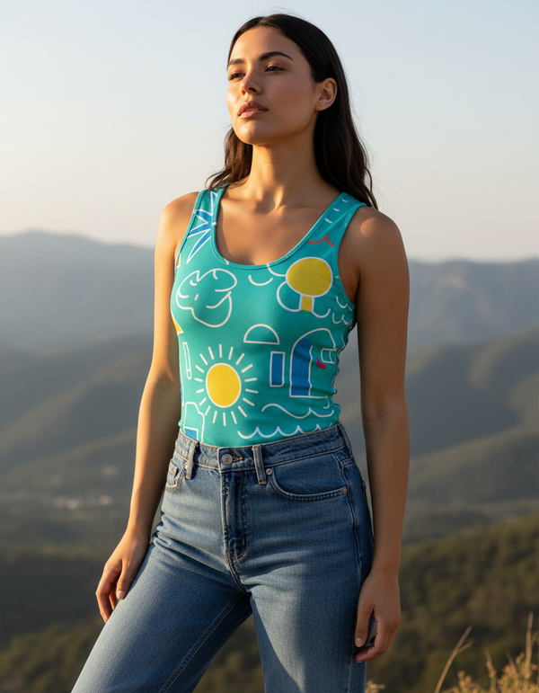 Elysium Tank Top bikini — Dripper
