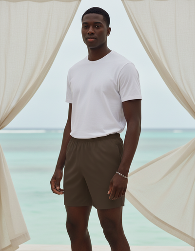 Coffee Bean Men's Swim Trunks swim trunks