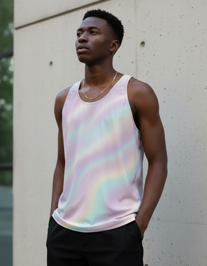 Men's Holographic Tank Top