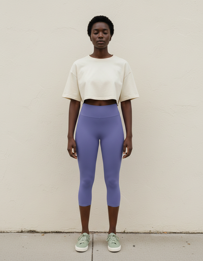 Very Peri Capri Yoga Leggings capri yoga leggings