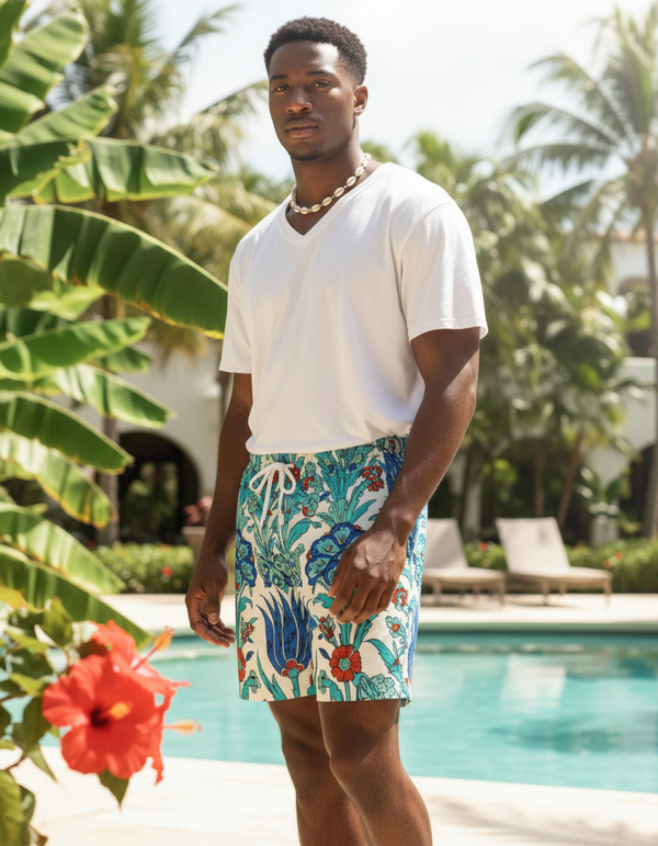 Mosaic Men's Swim Trunks bikini — Dripper