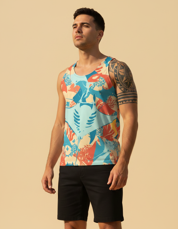 Ebb Tank Top Men's Tank Top — Dripper