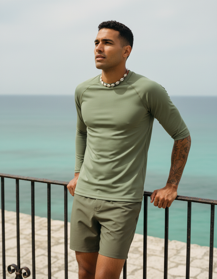 Artichoke Rash Guard Men's Rashguard — Dripper