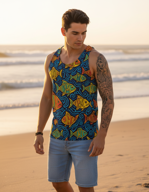 Sierra Tank Top Men's Tank Top — Dripper