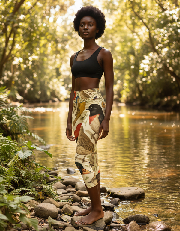 Peregrine Capri Yoga Leggings bikini — Dripper