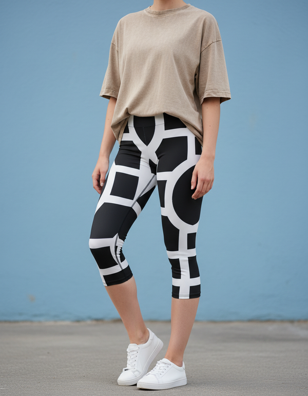 Eclipse Capri Leggings Capri Leggings — Dripper