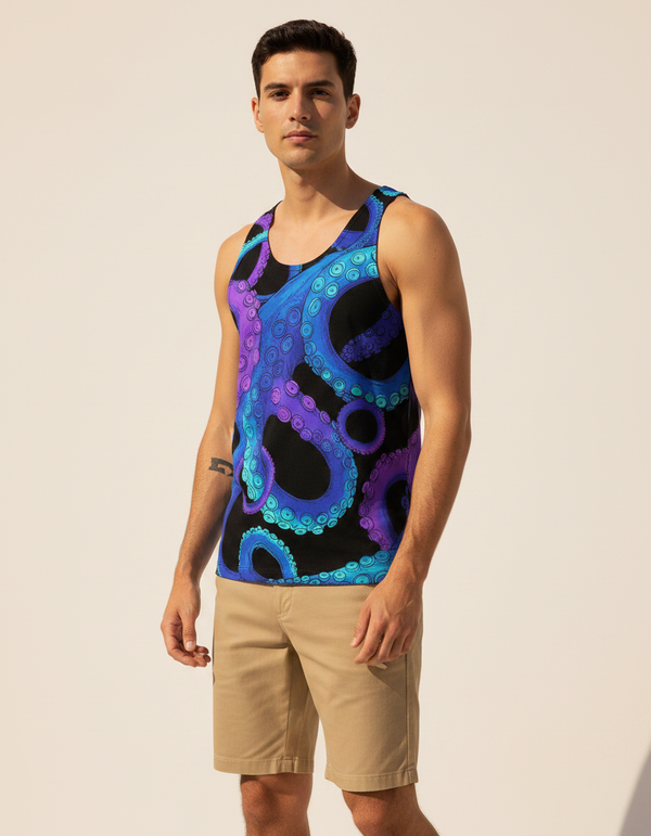 Whirlpool Tank Top Men's Tank Top — Dripper