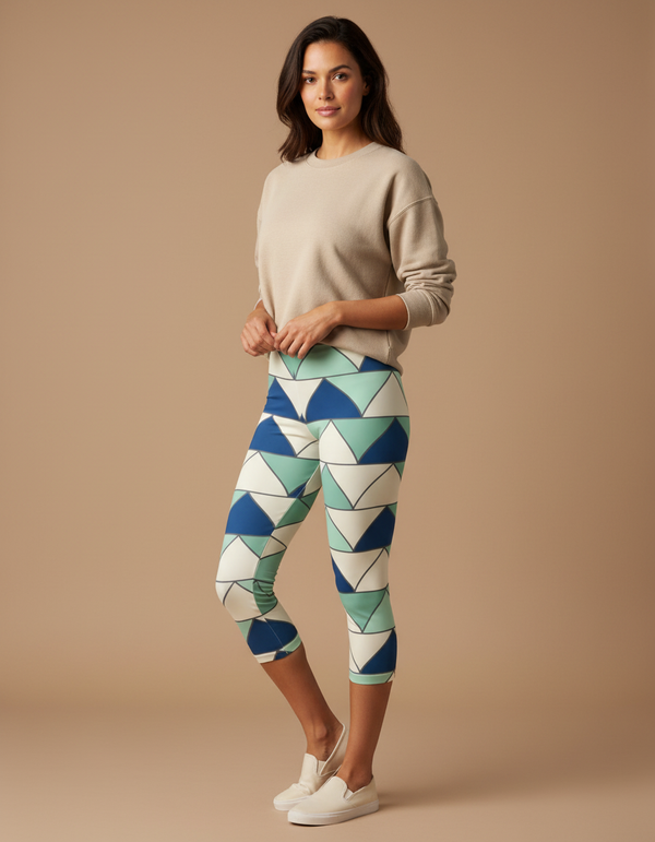 Hikari Capri Leggings Capri Leggings — Dripper