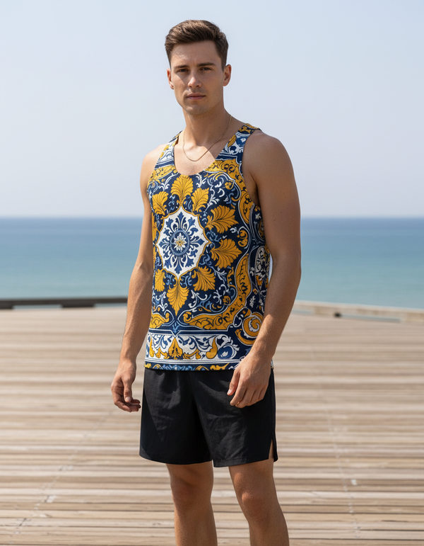 Mosaic Tank Top bikini — Dripper