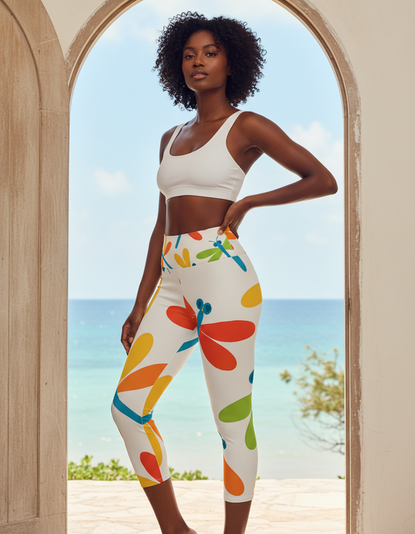 Zephyr Capri Yoga Leggings bikini — Dripper