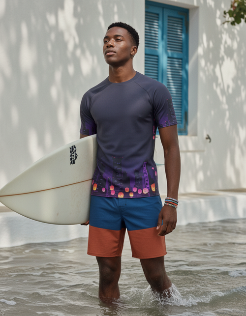 Shinra Rash Guard Men's Rashguard — Dripper