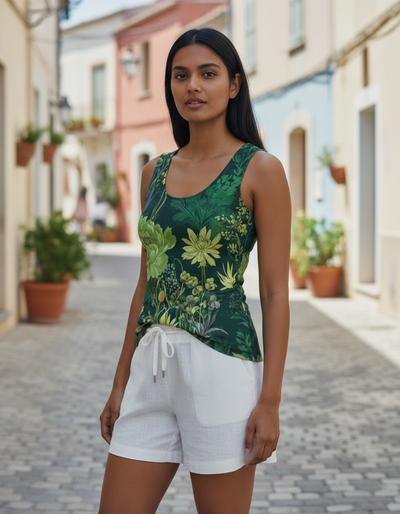 Women's Runway Emerald Eden Tank Top tank top