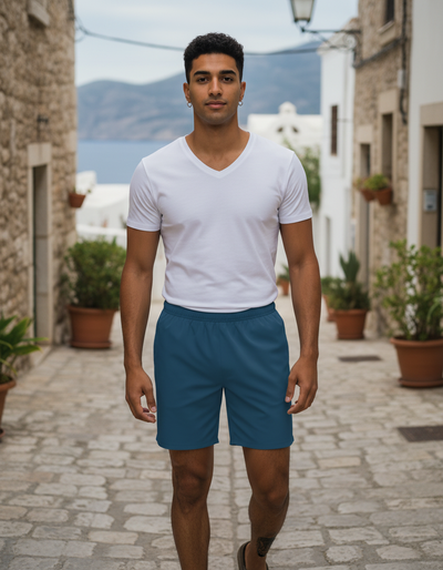 Marine Blue Men's Swim Trunks swim trunks