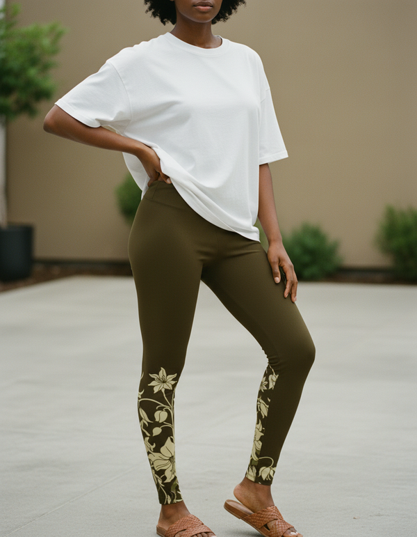 Art Nouveau leggings