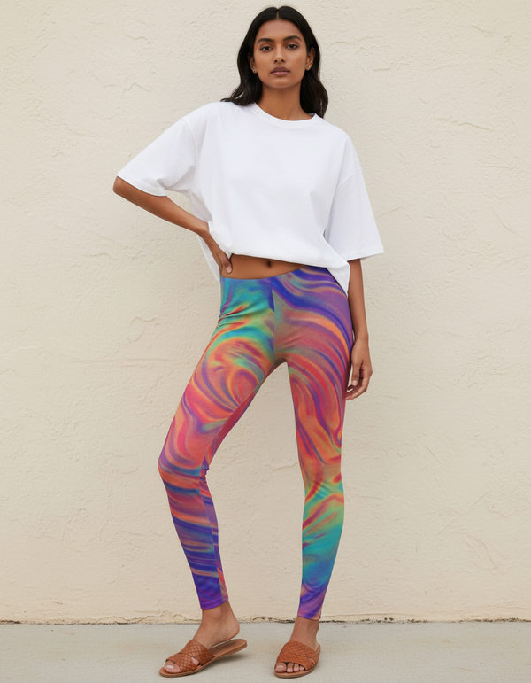 Aurora full-length leggings