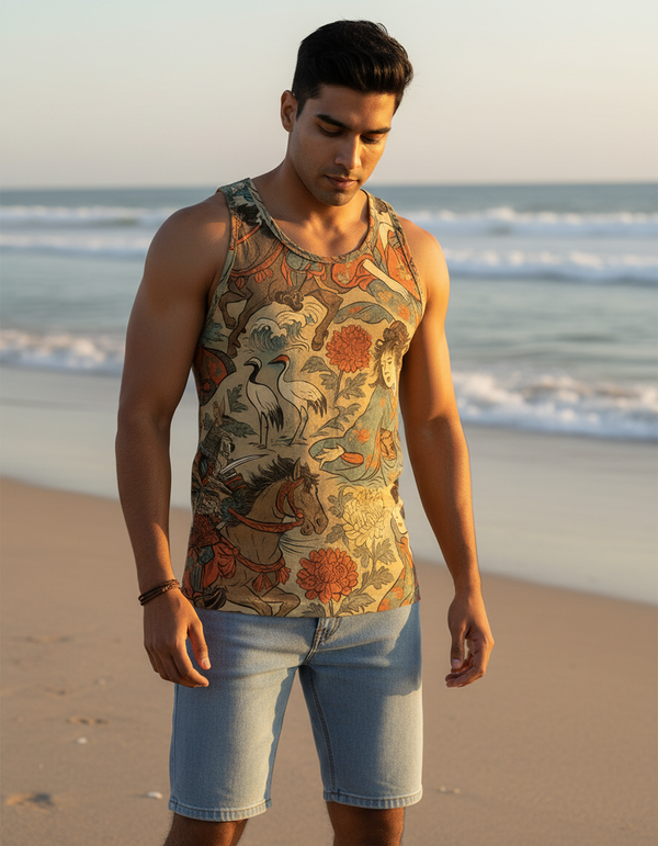 Men's Kintsugi tank tops