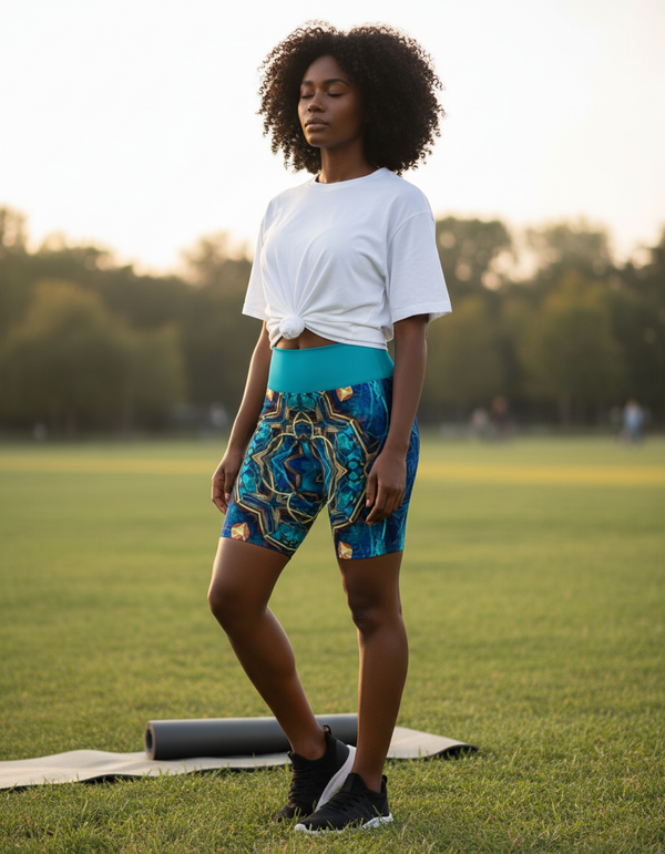Nebula Yoga Shorts bikini — Dripper