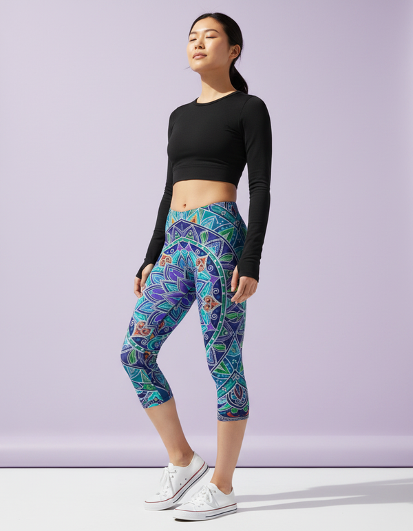 Sutra capri leggings